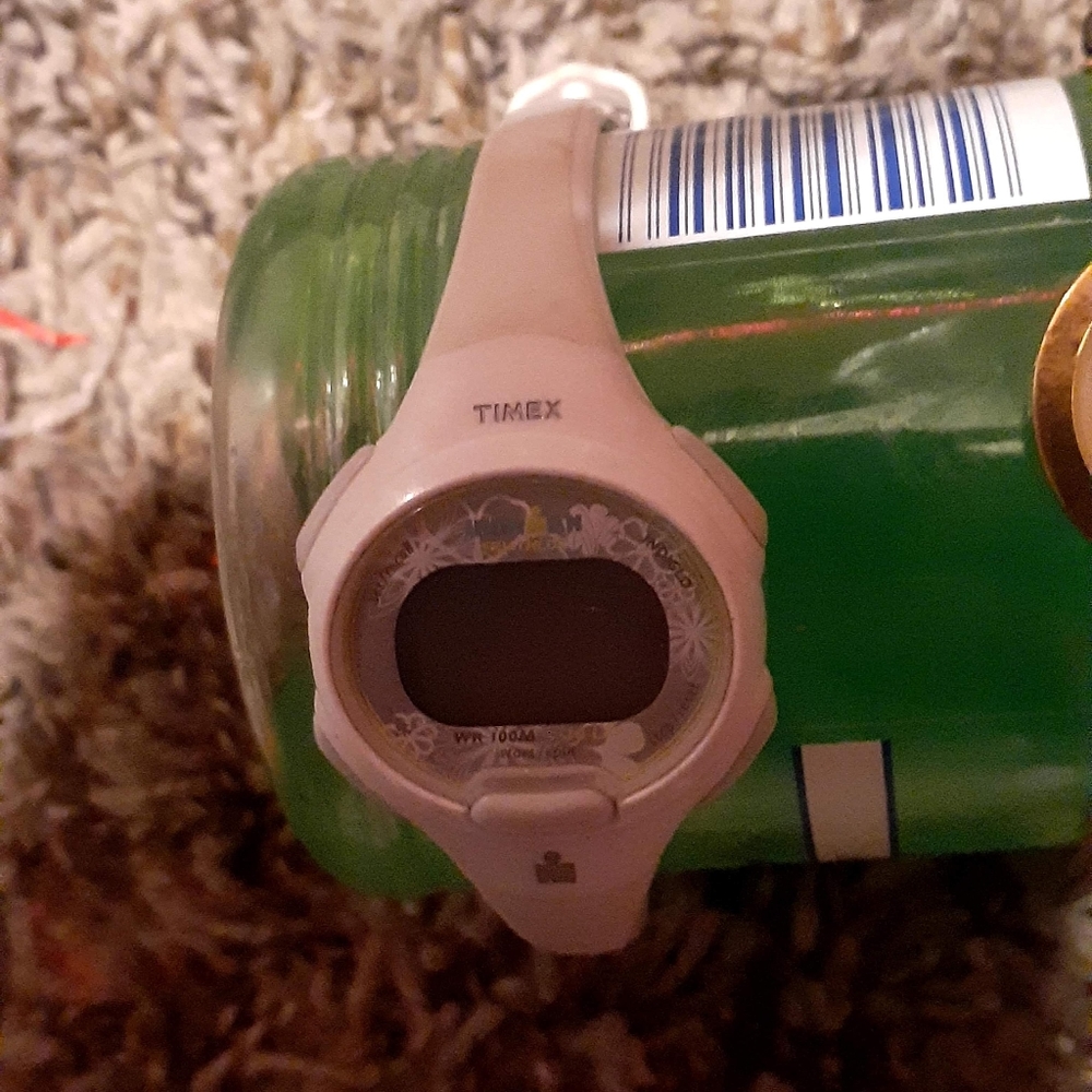 White timex watch